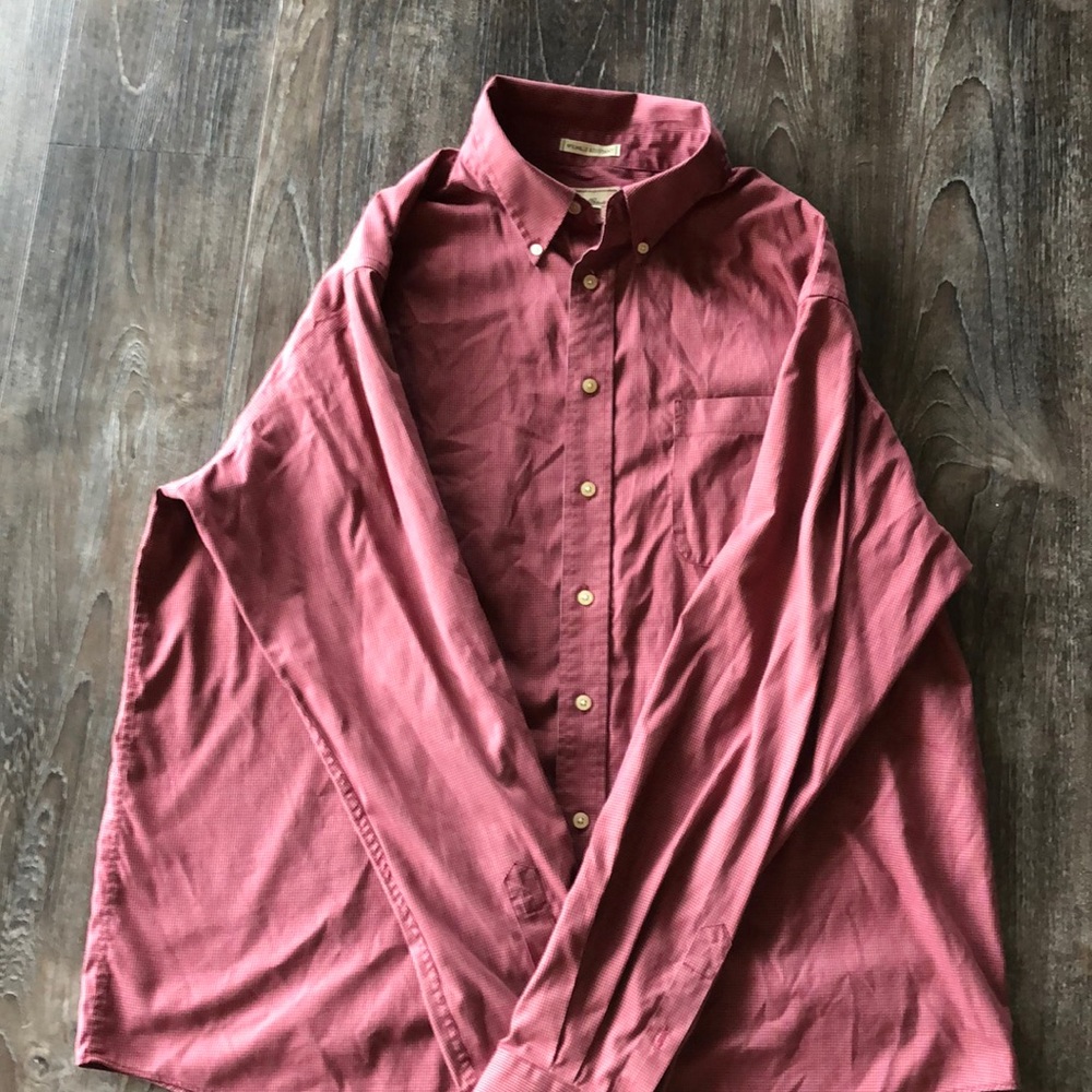 Eddie Bauer red button up